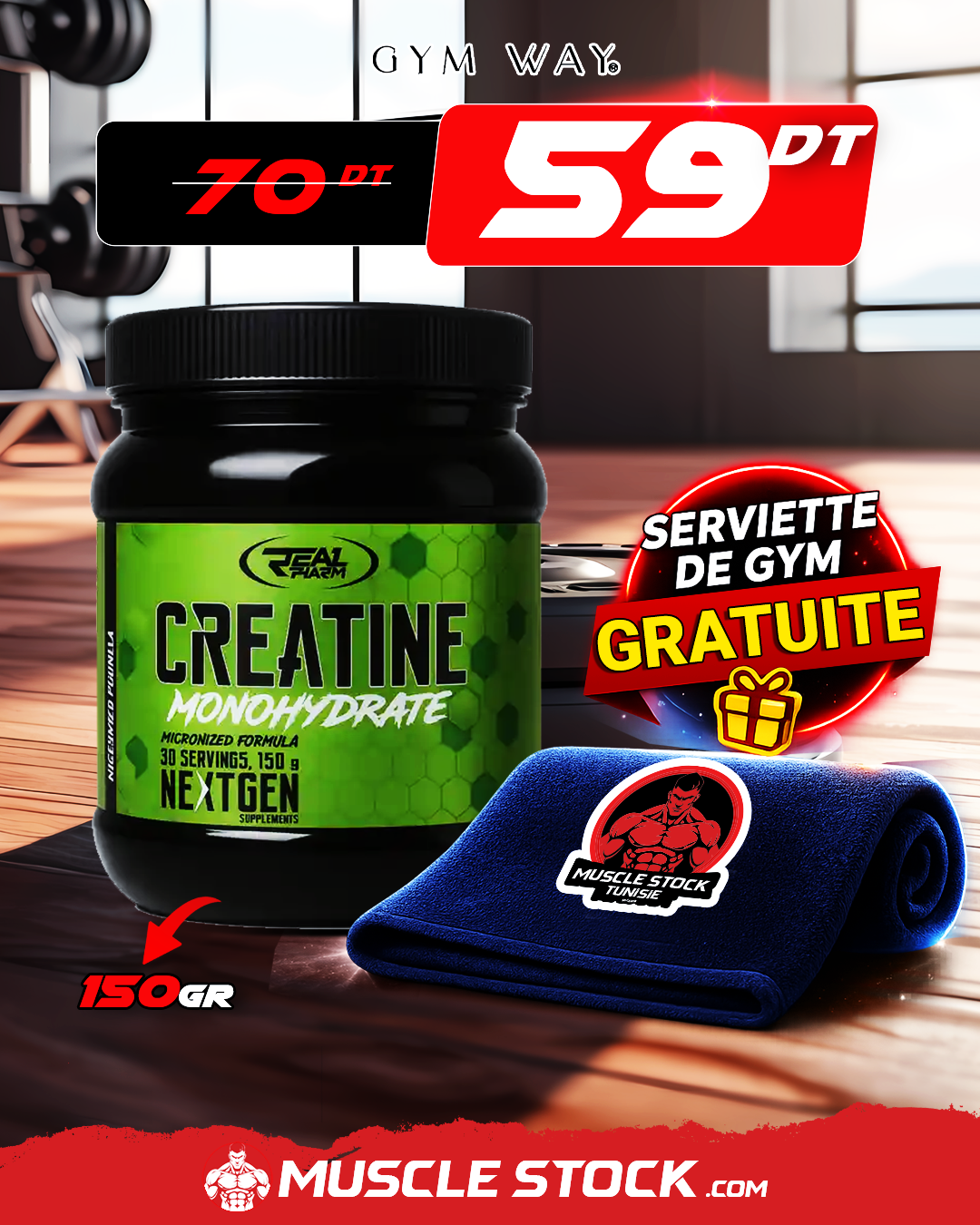 PACK REAL PHARM 150GR